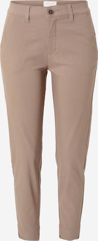 Freequent Regularen Chino hlače 'REX' | rjava barva: sprednja stran