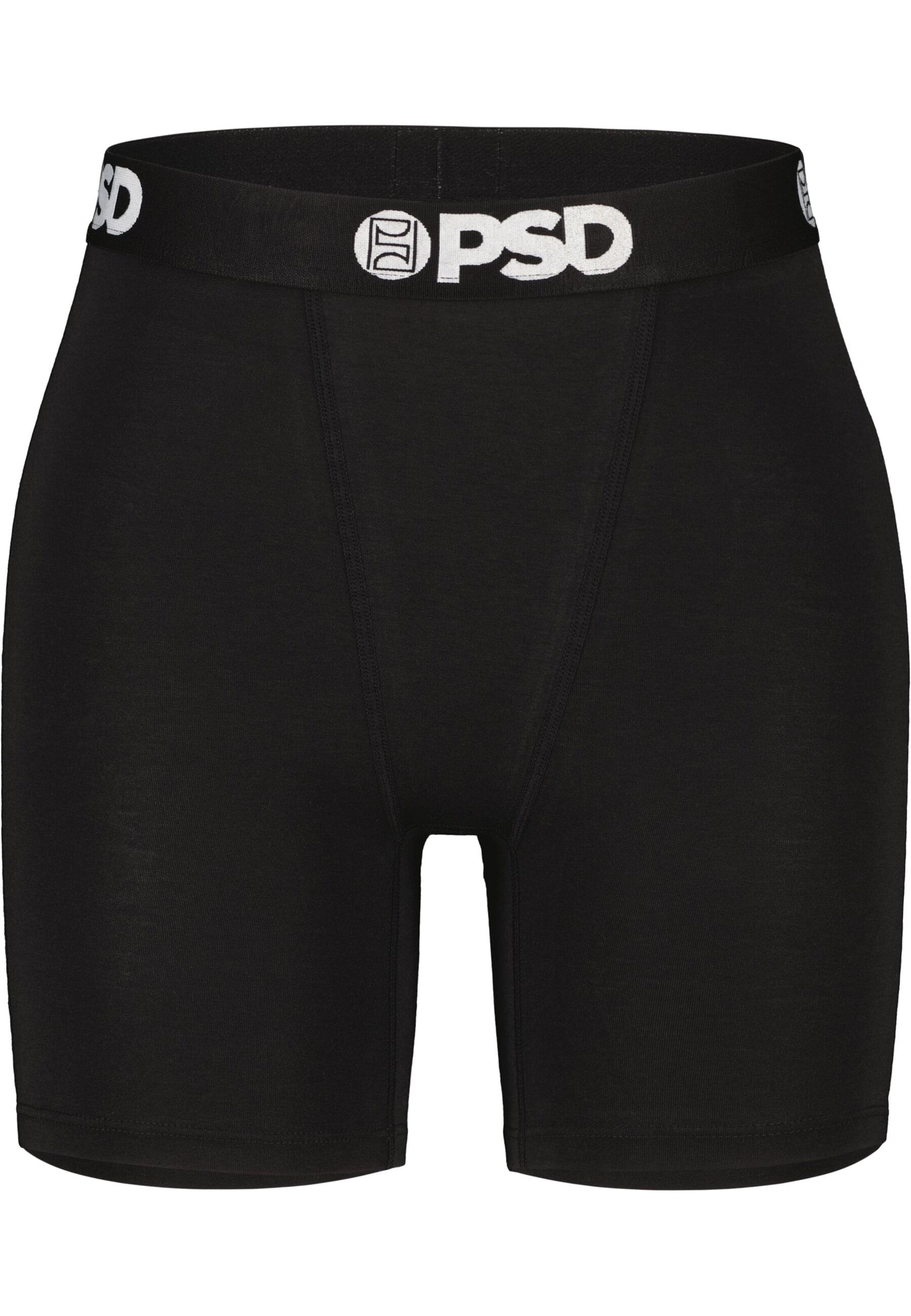 Pantaloncini intimi sportivi di PSD in nero: frontale