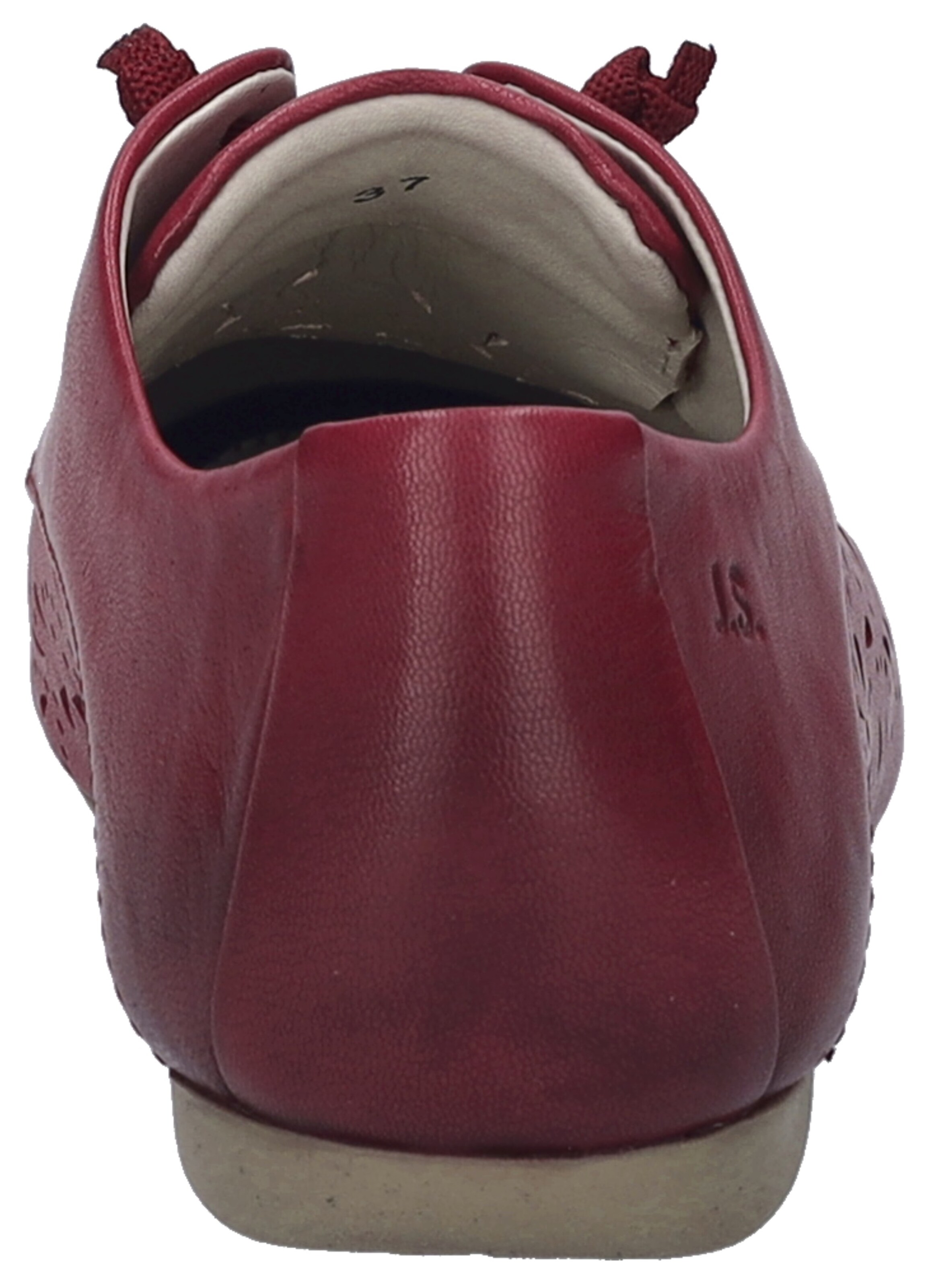 JOSEF SEIBEL Schnürschuh in Rot
