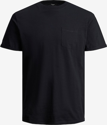 JACK & JONES - Camiseta 'TROPIC' en negro: frente