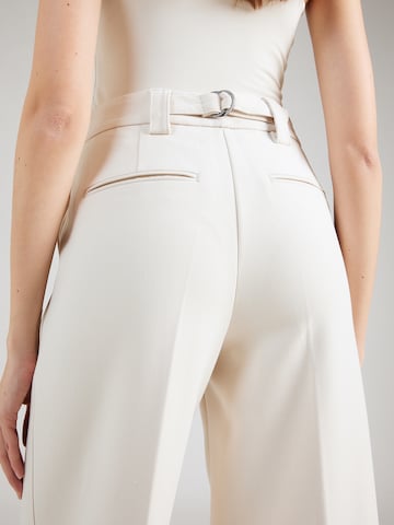 Marks & Spencer - Pierna ancha Pantalón de pinzas 'Frankie' en beige