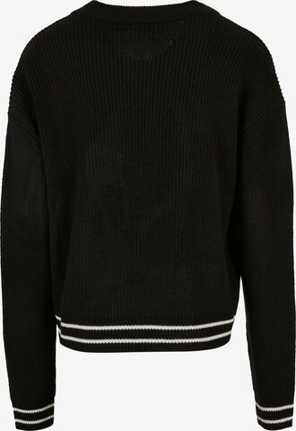 Urban Classics Knit Cardigan in Black