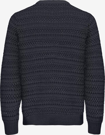 Only & Sons Sweter 'Musa' w kolorze niebieski