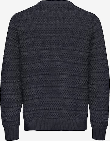Only & Sons Sweater 'Musa' in Blue