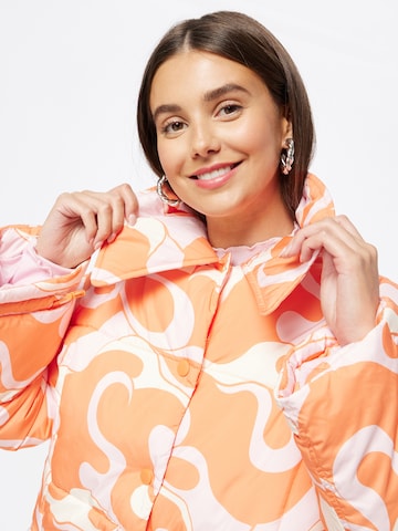 Envii Between-Season Jacket 'BUBBLE' in Orange