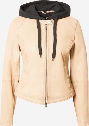Veste mi-saison 'Iza' FREAKY NATION en beige : devant