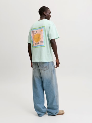 JACK & JONES Tričko 'JORSUN' - Modrá