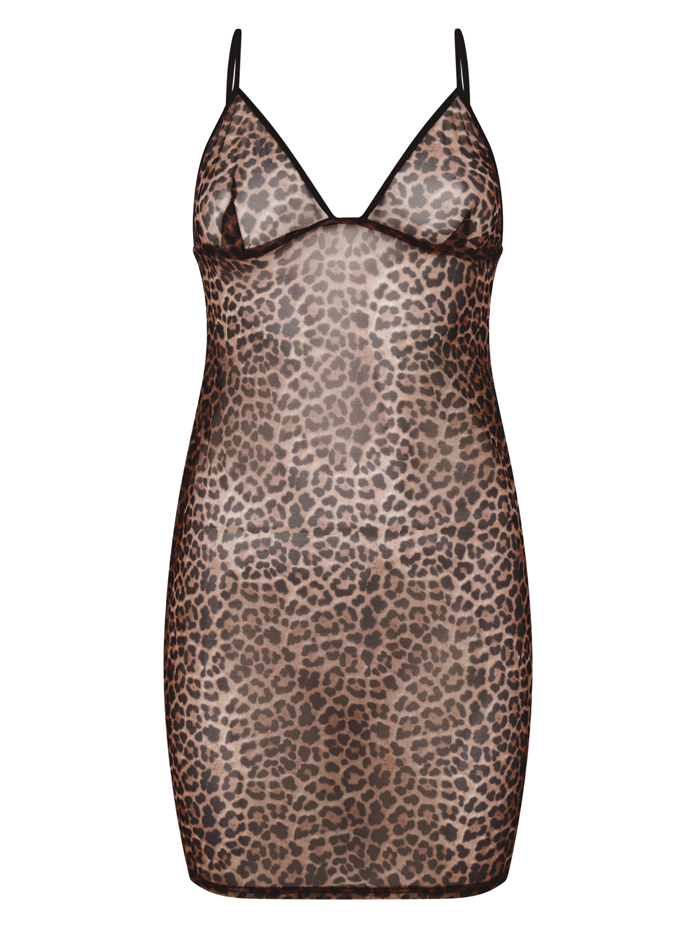 Hunkemöller Negligé in Zwart: voorkant