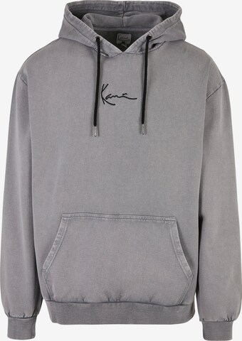 Karl KaniSweater majica 'KM221-014-1' - siva boja: prednji dio