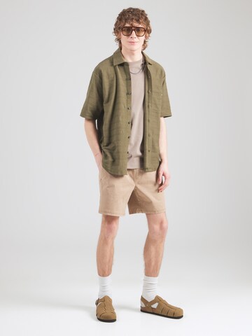 Comfort fit Camicia di KnowledgeCotton Apparel in verde