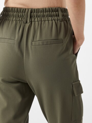 ONLY - Tapered Calças cargo 'Poptrash Easy' em verde