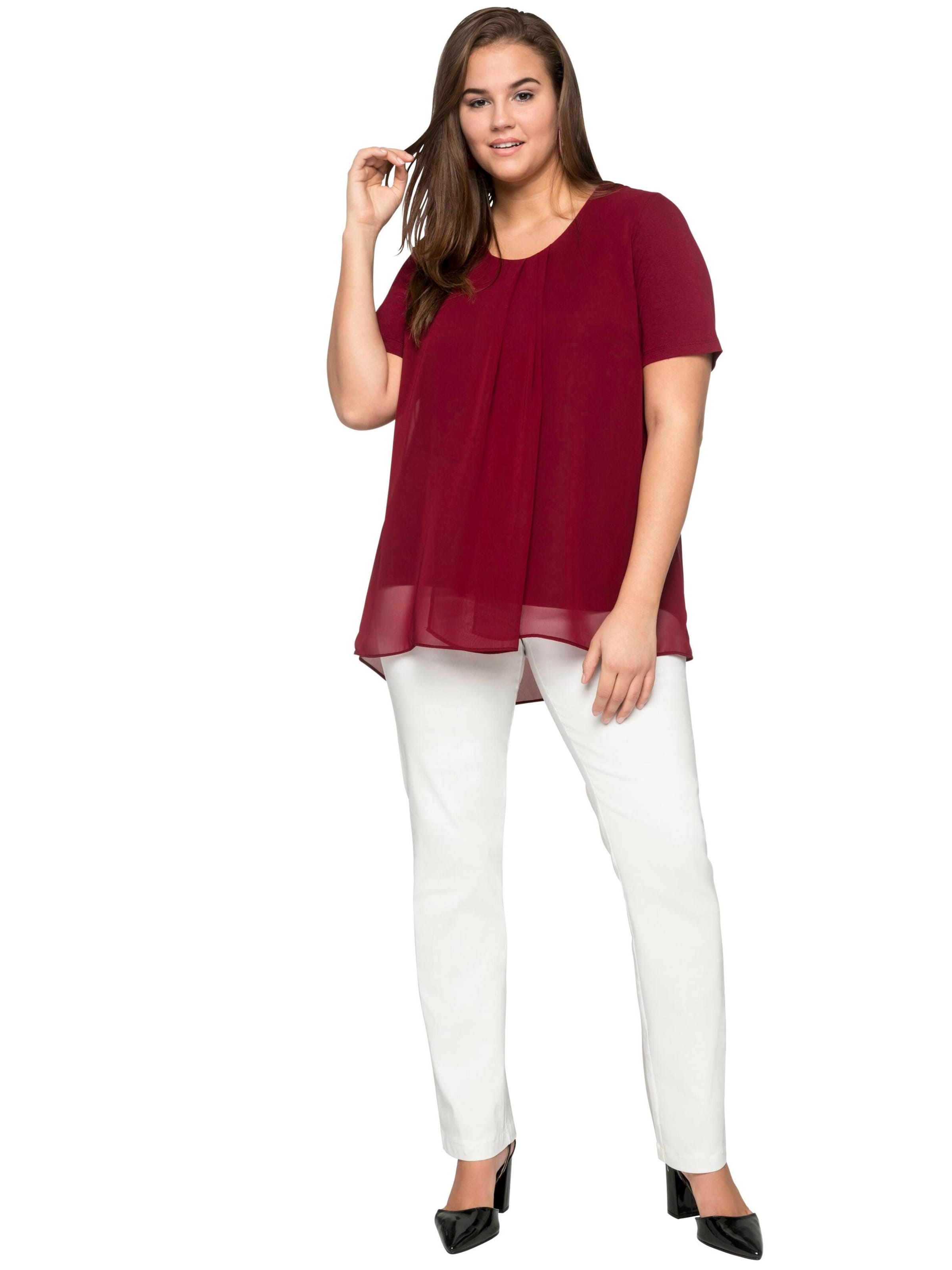 SHEEGO Блуза в червено