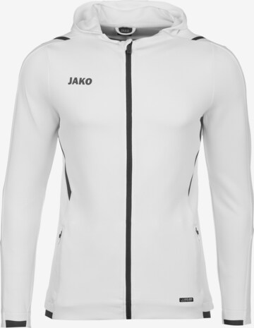 JAKO Sportjacke 'Challenge' in Weiß: predná strana