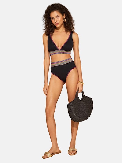 love & roses Bikini apakšdaļa, krāsa - lavandas / rozā / rožkrāsas / melns, Preces skats