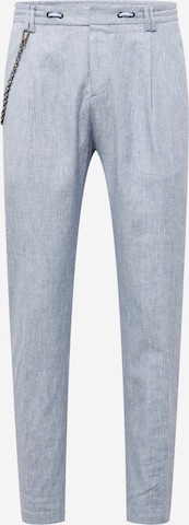 CINQUE Pleat-Front Pants 'JUNO' in Blue: front