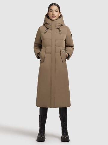 Cappotto invernale 'BARLA' di khujo in marrone