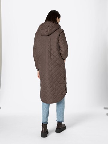 Global Funk Winter coat 'Arrow' in Brown