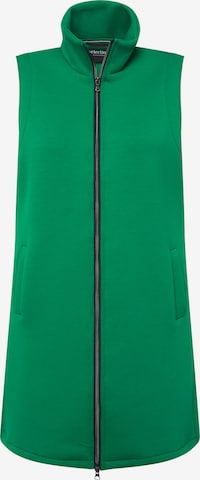 Ulla Popken Vest in Green: front