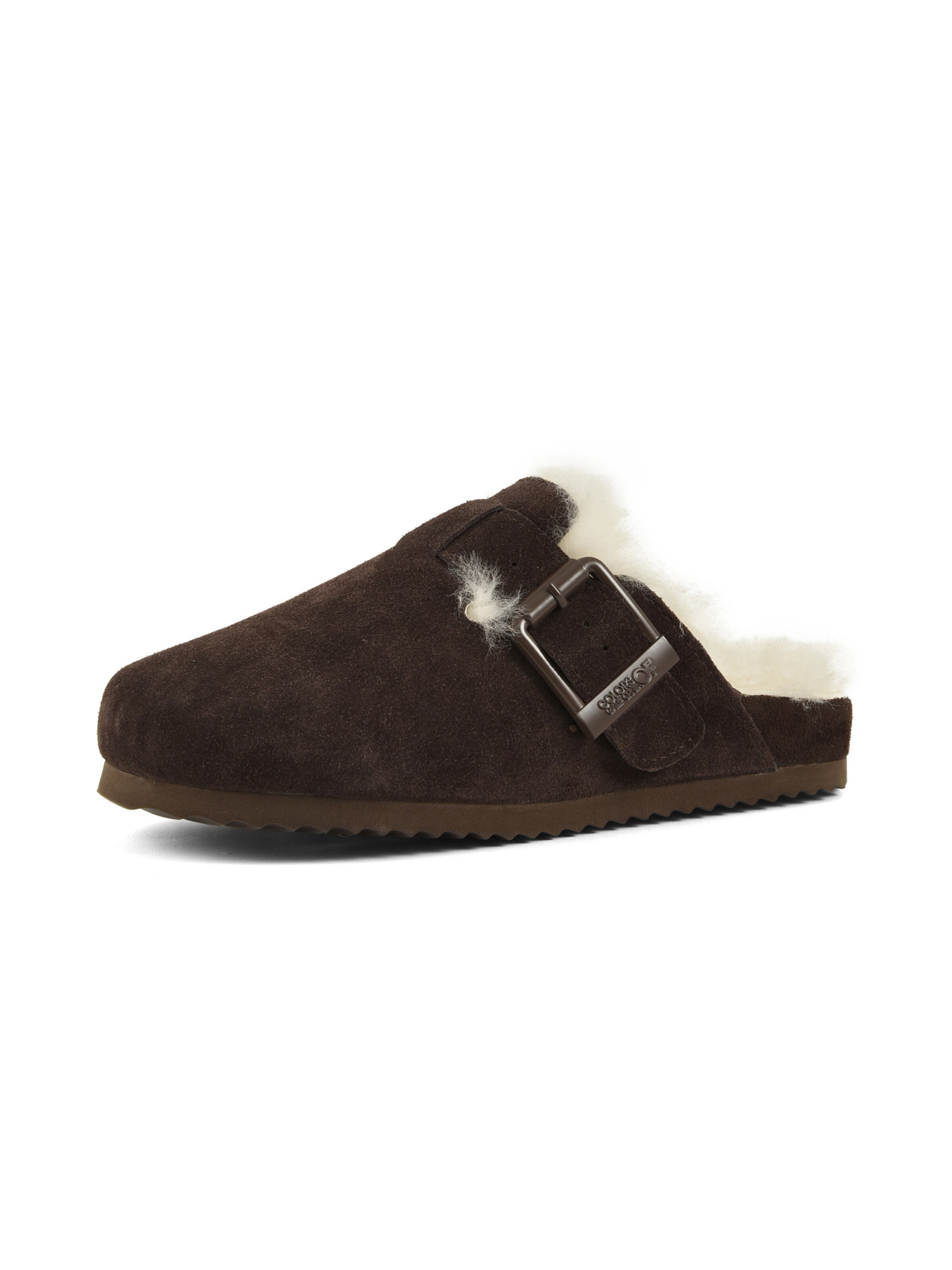 Zoccoletto di COLORS OF CALIFORNIA in marrone: frontale