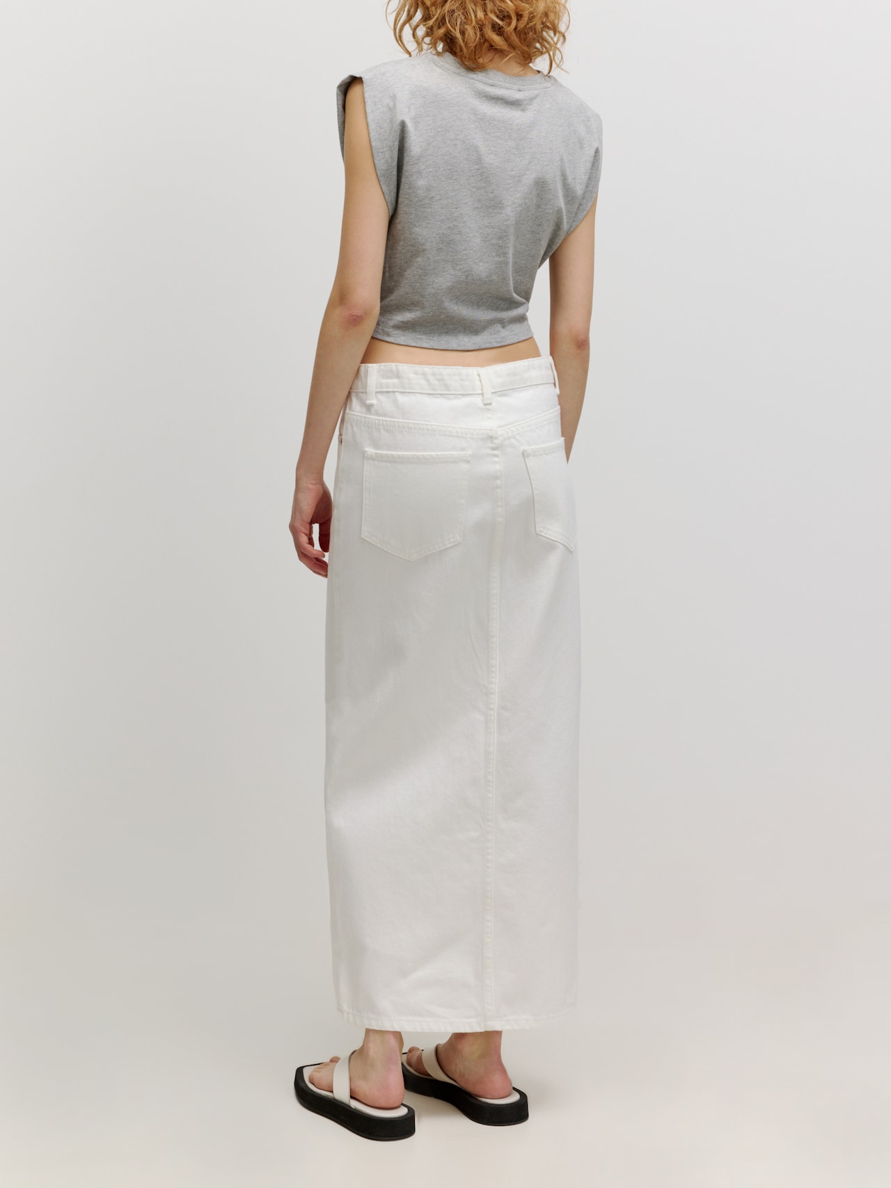 EDITED Shirt 'Silja' Grijs