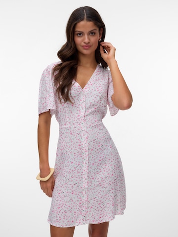 VERO MODA Kleid 'VMALBA' in Weiß: Vorderseite