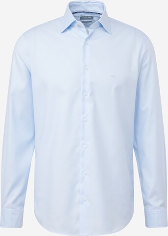 Michael Kors Regular fit Button Up Shirt in Blue: front