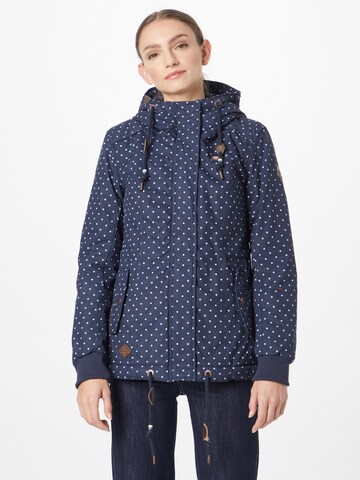 Ragwear Φθινοπωρινό και ανοιξιάτικο μπουφάν 'DANKA' σε μπλε: μπροστά