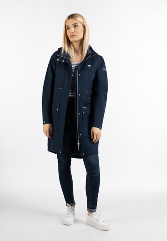 Veste fonctionnelle 'Bridgeport' Schmuddelwedda en bleu