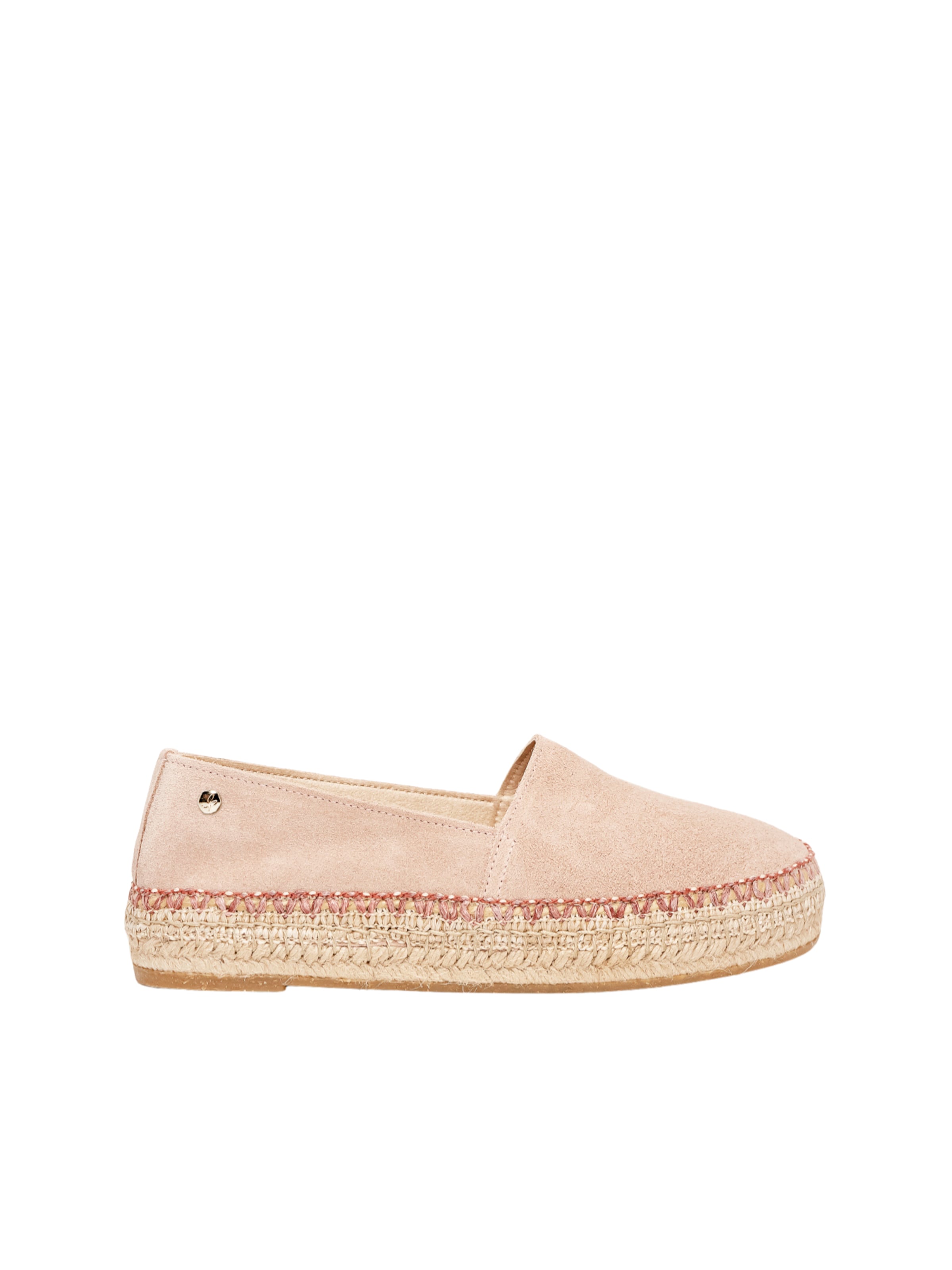 Espadrillas 'Alpargata Plana' di Alhamas in rosa: frontale