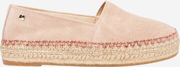 Espadrillas 'Alpargata Plana' di Alhamas in rosa: frontale