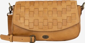 DreiMaster Vintage - Bolso de hombro 'Eyota' en beige: frente