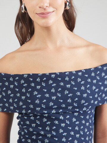 HOLLISTER - Camiseta en azul