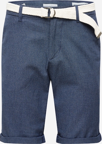 TOM TAILOR DENIM Chino in Blauw: voorkant