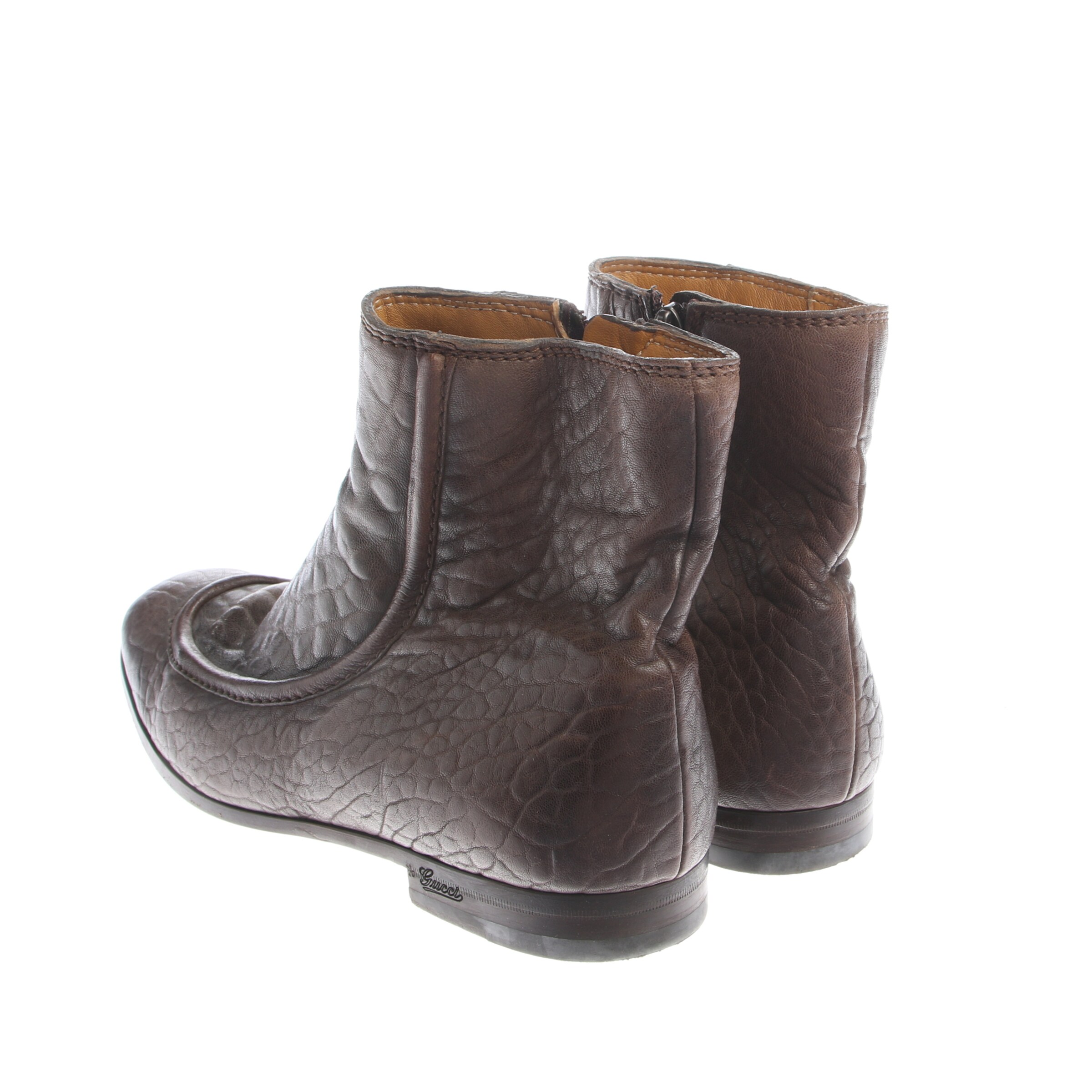 Gucci Anke & Mid-Calf Boots in 44 in Brown