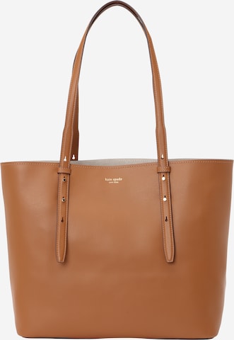 Kate Spade Шоппер 'Do It All Fine Grain Leather Large Tote' в Коричневый: спереди
