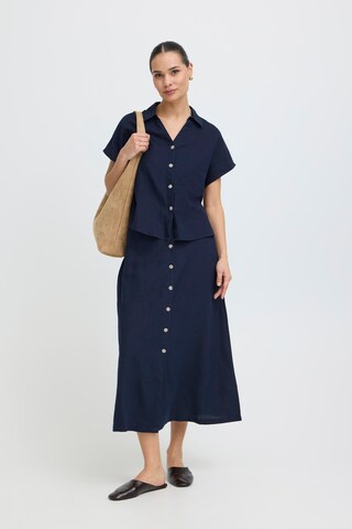 Chemisier 'ALAKKA' b.young en bleu