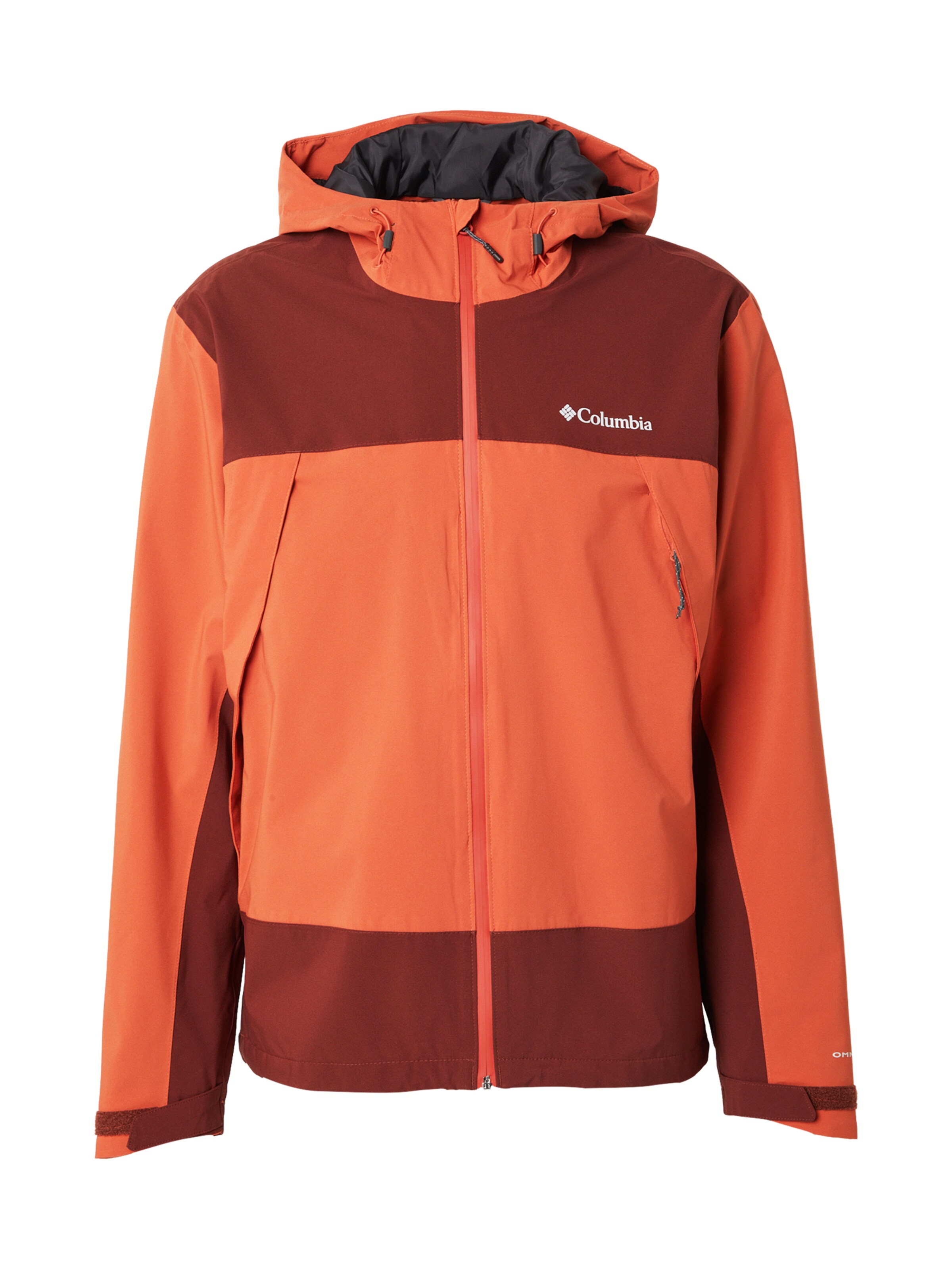 COLUMBIA Vabaajajope 'Boulder Falls', värv oranž: eest vaates