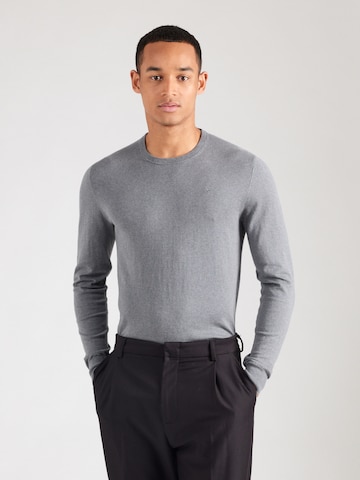 Pull-over Hackett London en gris : devant