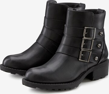 LASCANA Ankle Boots in Black