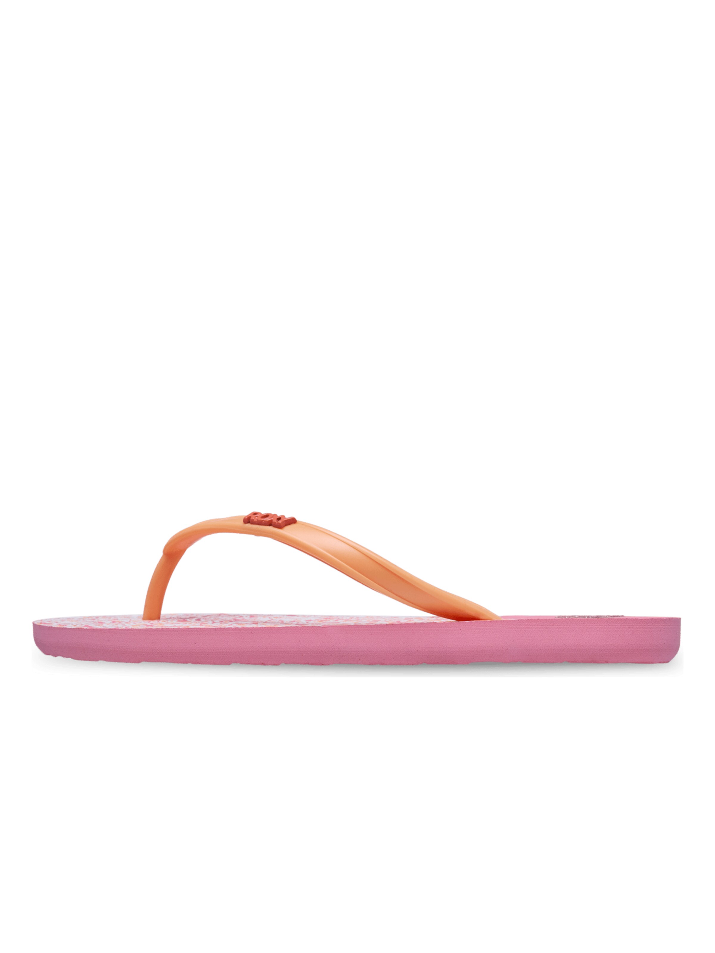 ROXY Sandals 'Rg Viva Stamp' in Pink
