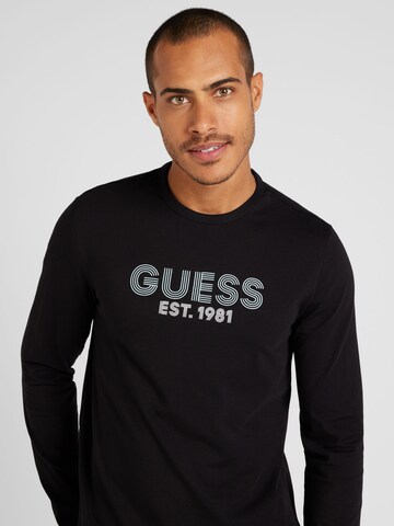 GUESS Shirt in Schwarz