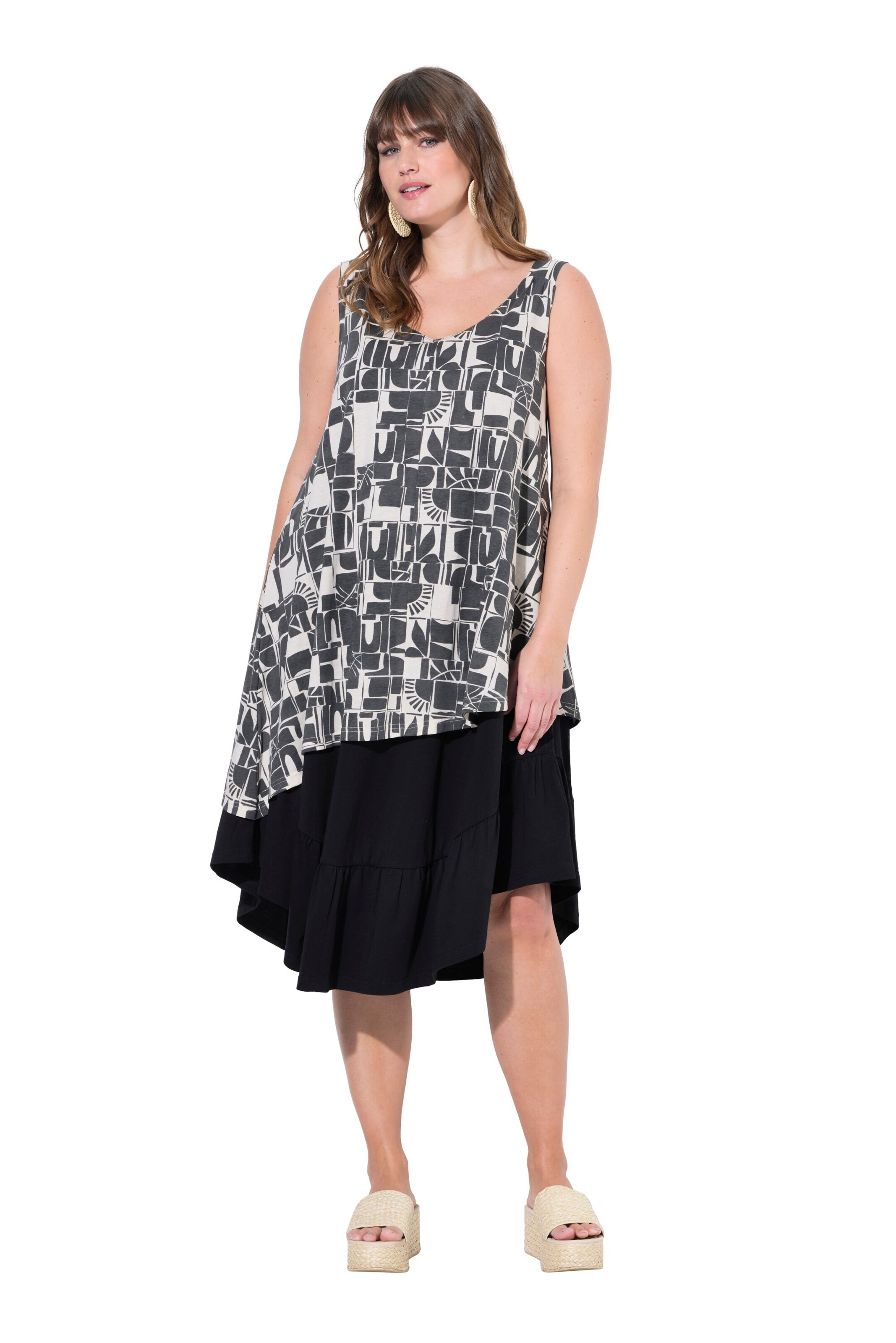 Ulla Popken Dress in Grey