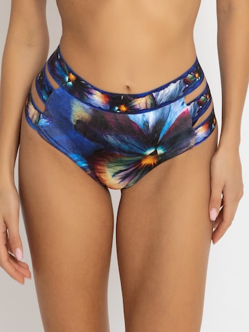 JIORO Triangel Bikinitop 'VIOLET' in Gemengde kleuren