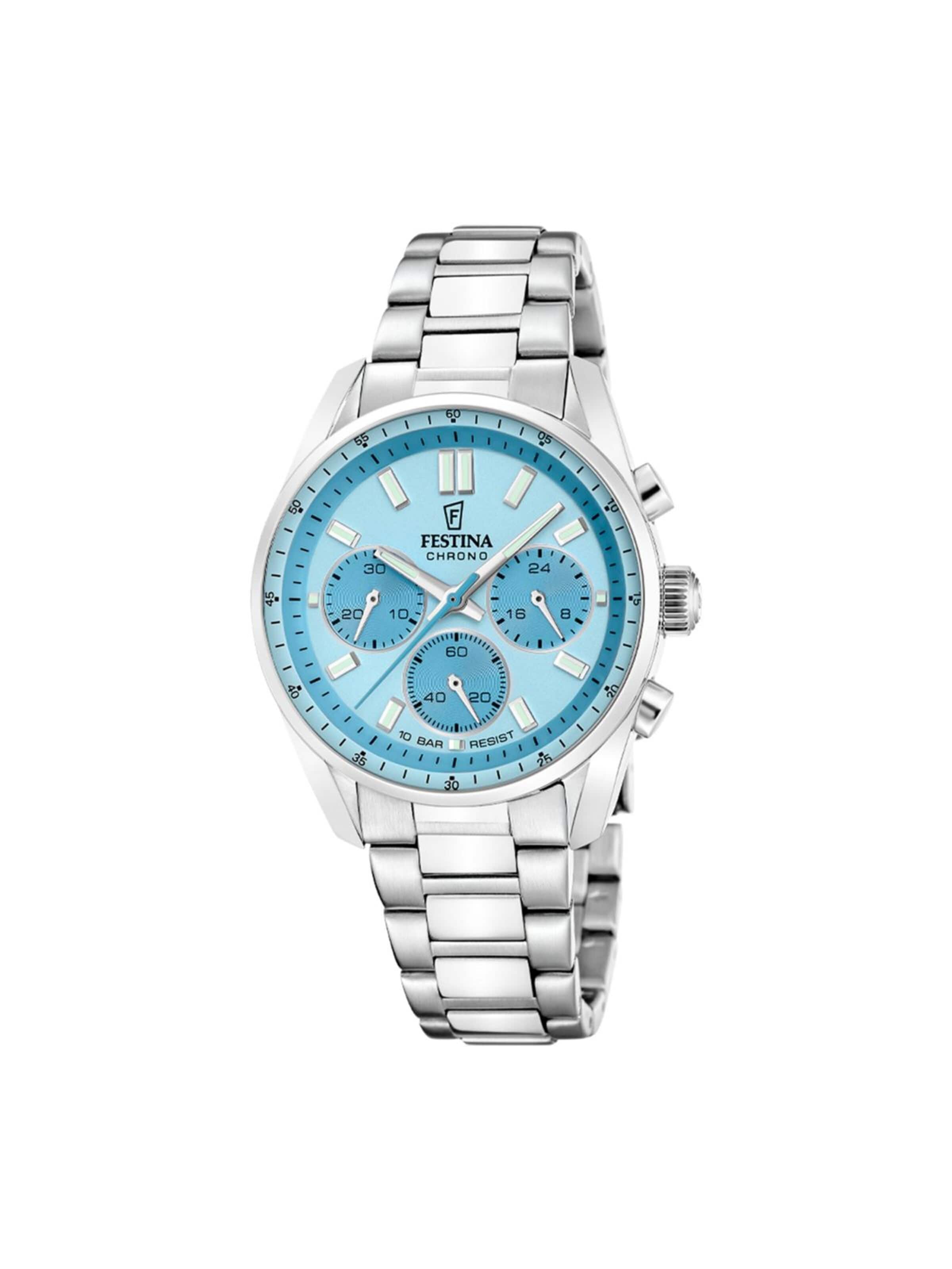 Montre à affichage analogique FESTINA en bleu : devant