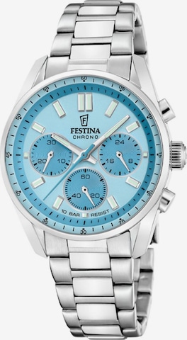 Montre à affichage analogique FESTINA en bleu : devant