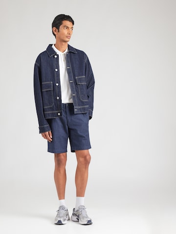 FYNCH-HATTON Regular Trousers 'Coli' in Blue