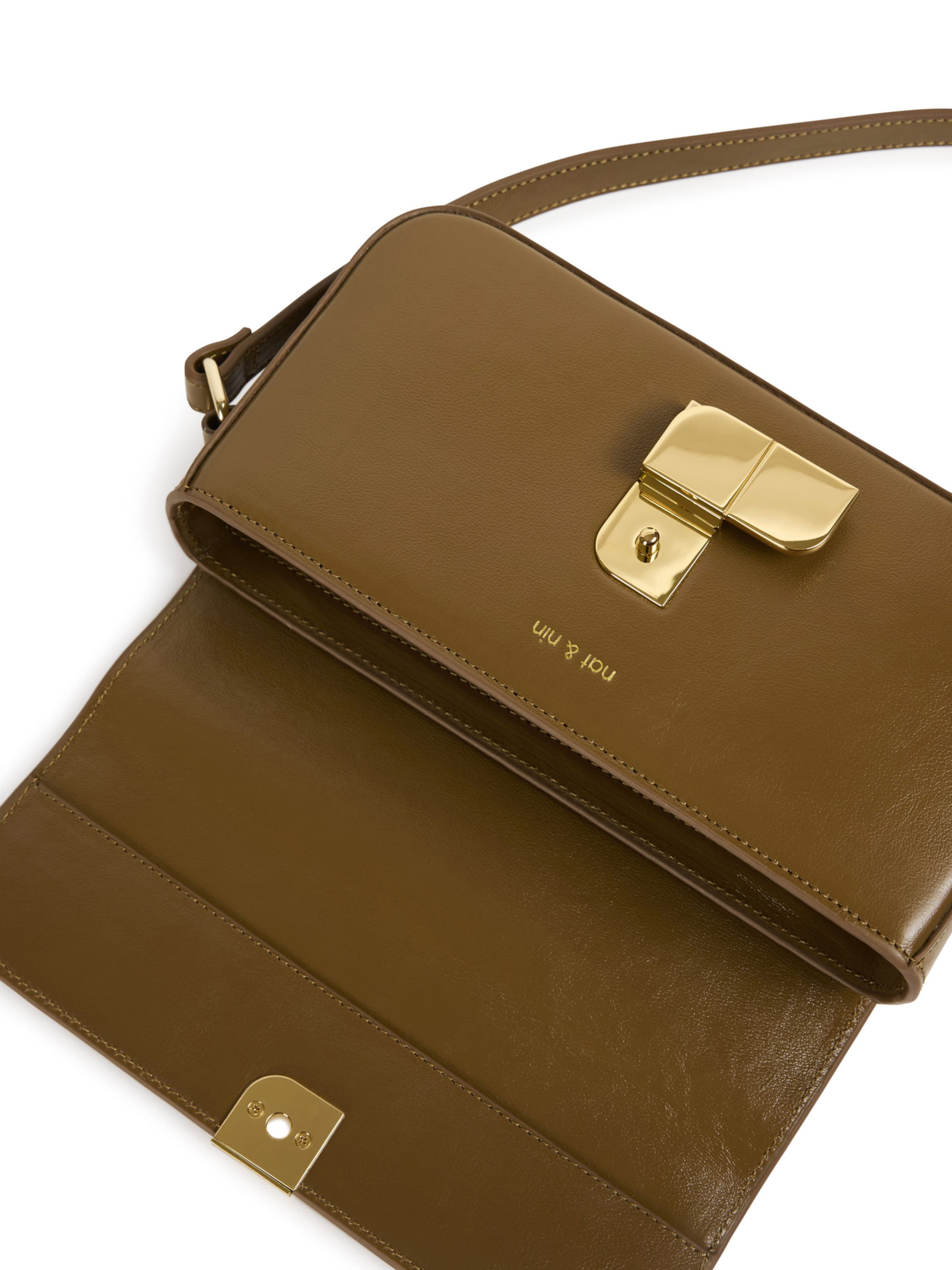 Nat&Nin Umhängetasche 'ALICE' in Braun