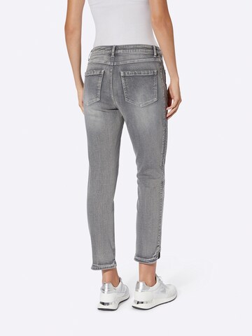 Slimfit Jeans di heine in grigio