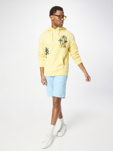 SCOTCH & SODA Sweatshirt 'Forever summer' in Yellow