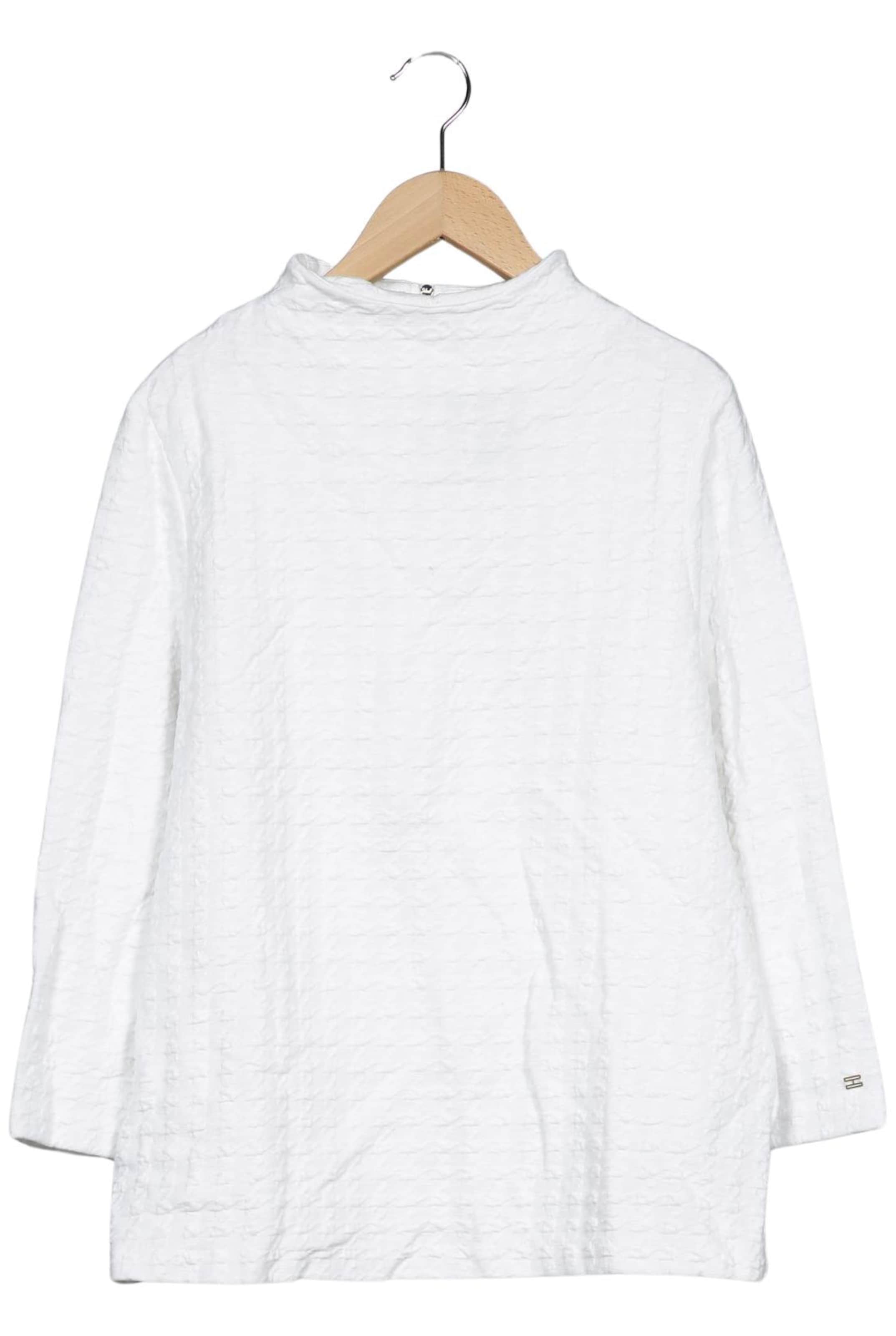 TOMMY HILFIGER Sweatshirt & Zip-Up Hoodie in L in White: front